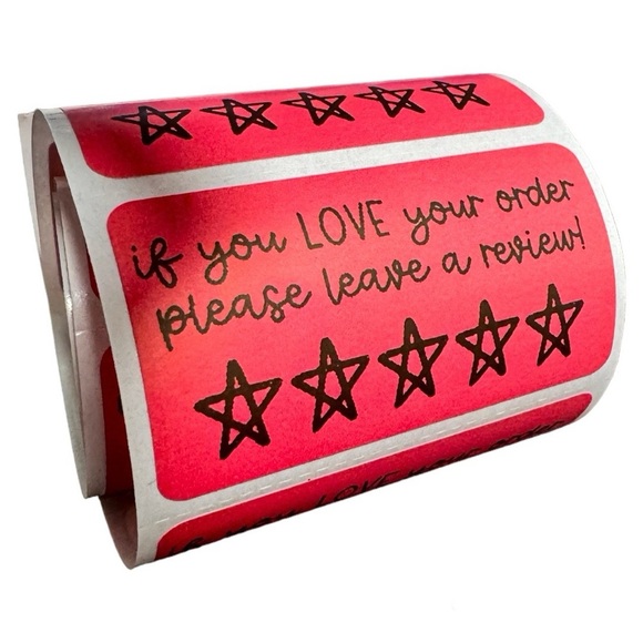 100 poshmark stickers| stickers round stickers fo poshmark sellers - Picture 2 of 3